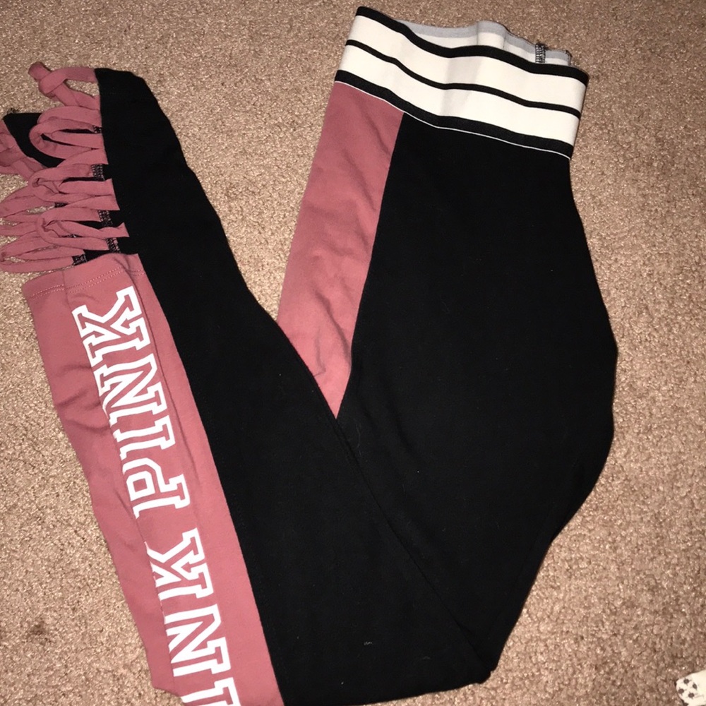 Two toned leggings from PINK